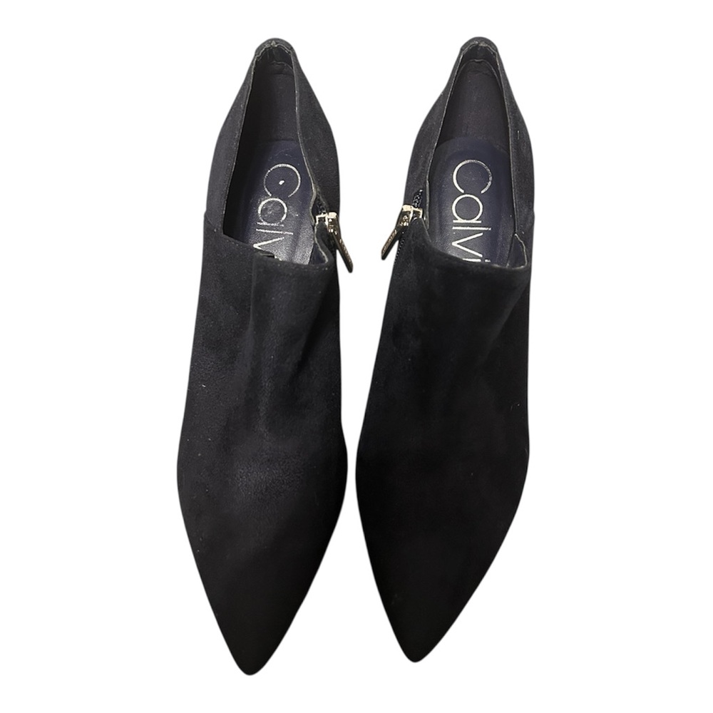 Calvin Klein Women's Navy Blue Ankle Booties